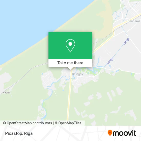 Picastop map