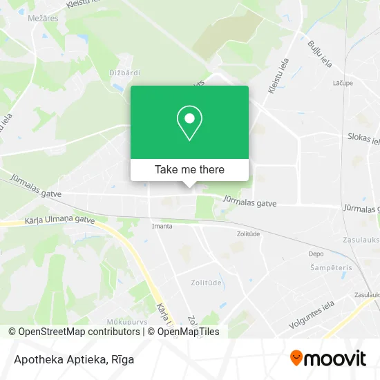 Apotheka Aptieka map