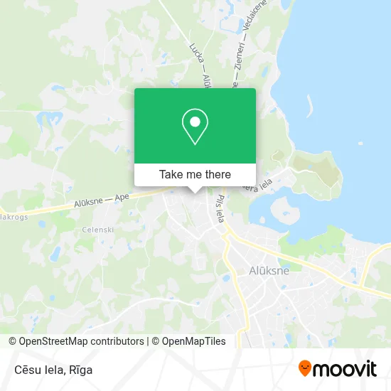 Cēsu Iela map