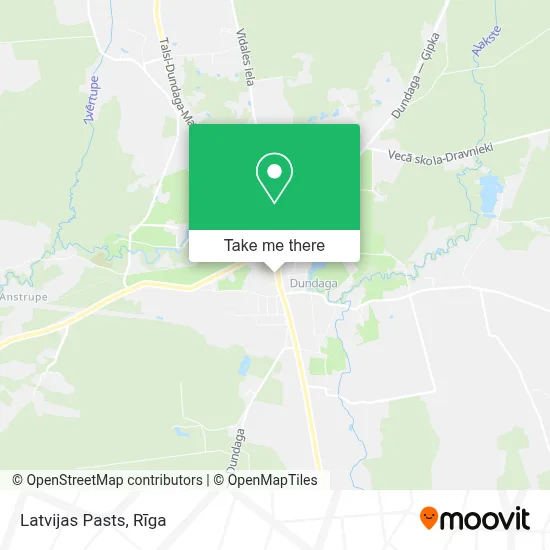 Latvijas Pasts map