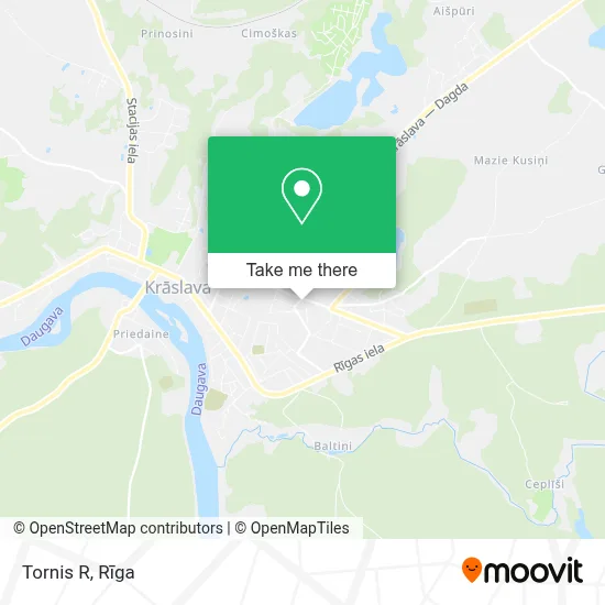 Tornis R map