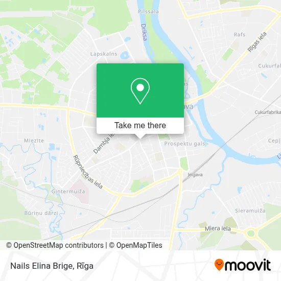 Nails Elina Brige map