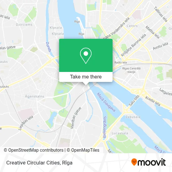 Creative Circular Cities map