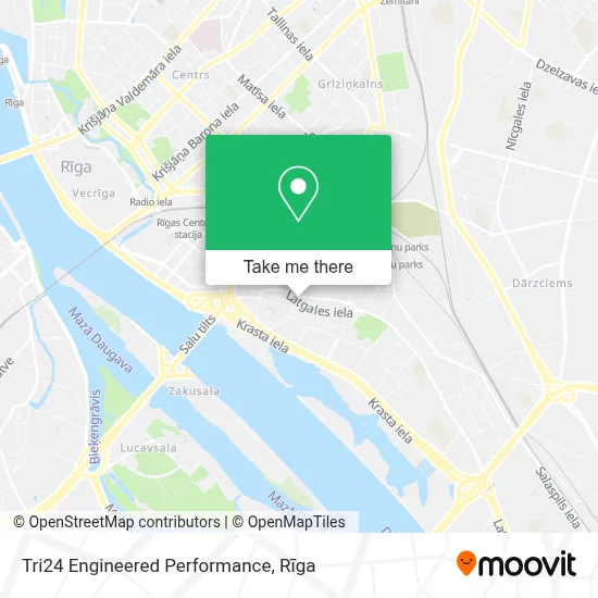 Tri24 Engineered Performance map