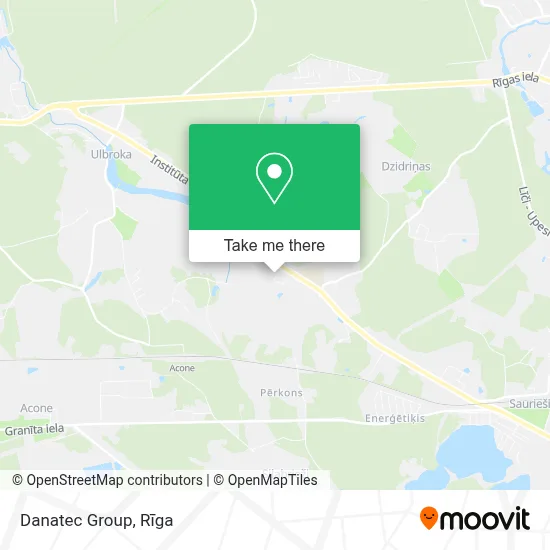 Danatec Group map