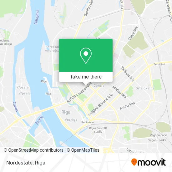 Nordestate map