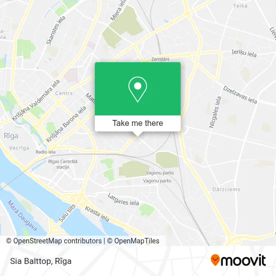 Sia Balttop map
