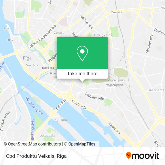Cbd Produktu Veikals map