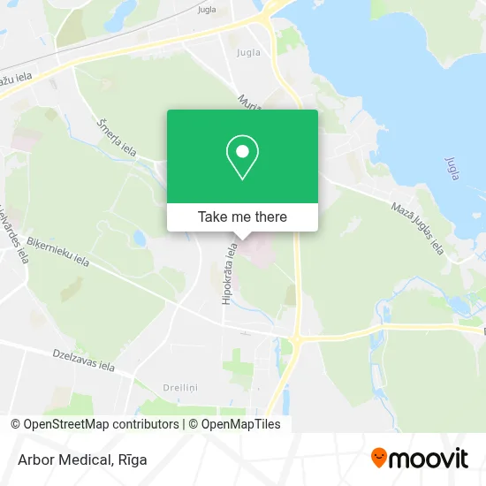Arbor Medical map