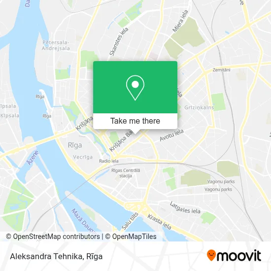 Aleksandra Tehnika map