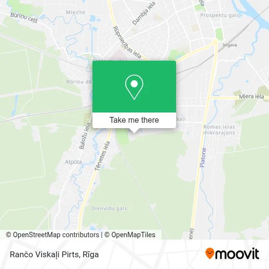 Rančo Viskaļi Pirts map