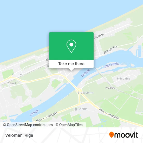 Veloman map