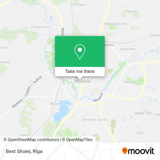 Best Shoes map
