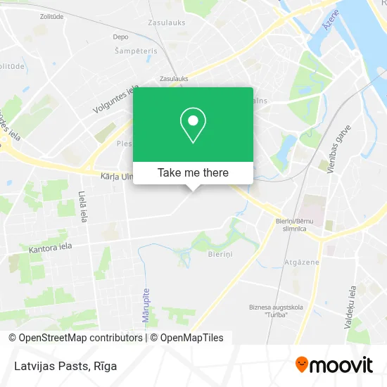 Latvijas Pasts map