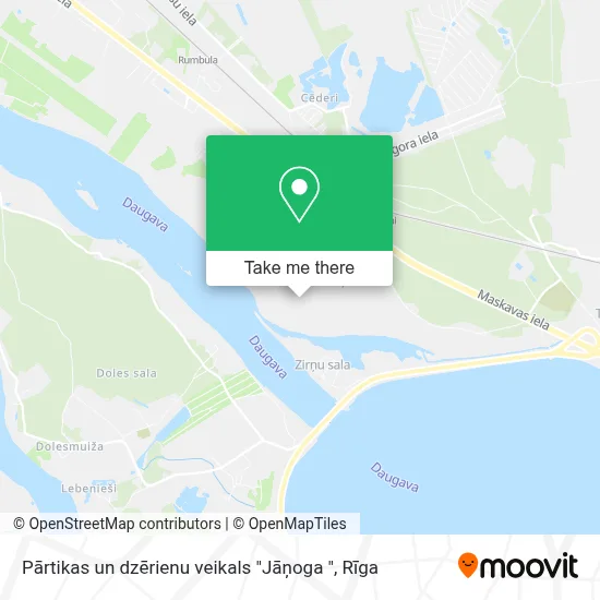 Pārtikas un dzērienu veikals  "Jāņoga " map