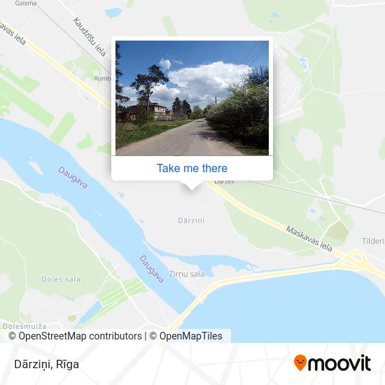 Карта Dārziņi