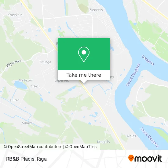 Карта RB&B Placis