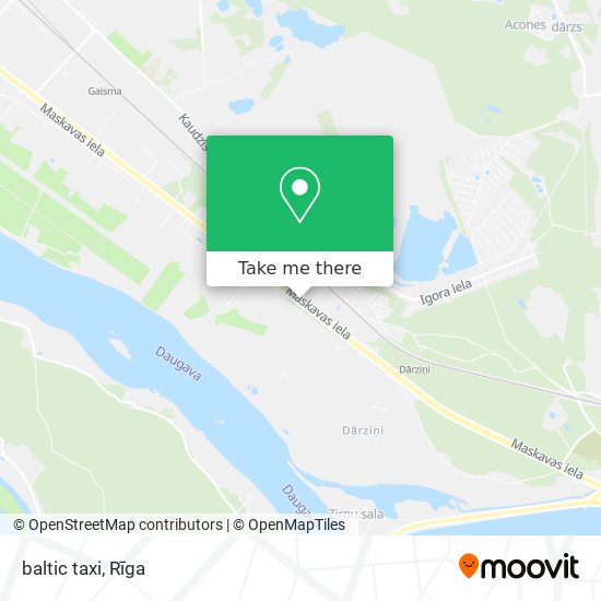 baltic taxi map
