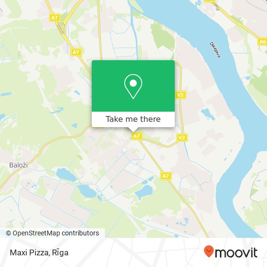 Maxi Pizza map
