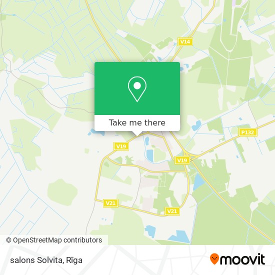 salons  Solvita map