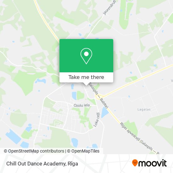 Chill Out Dance Academy map