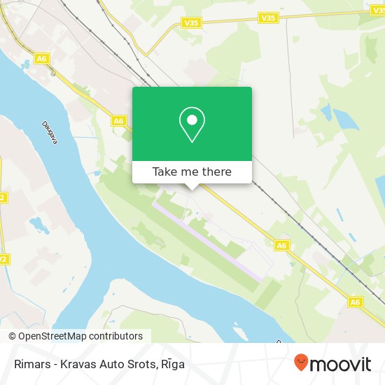 Rimars - Kravas Auto Srots map