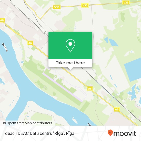 deac | DEAC Datu centrs "Rīga" map