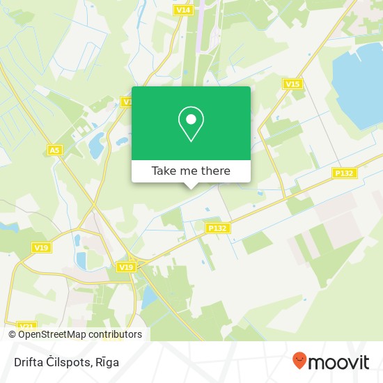 Drifta Čilspots map