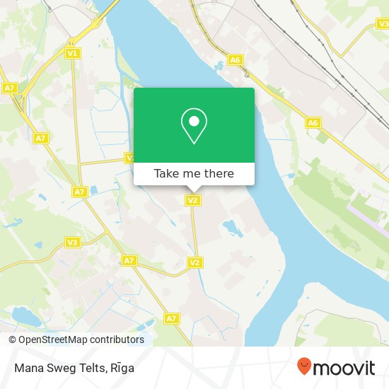 Mana Sweg Telts map