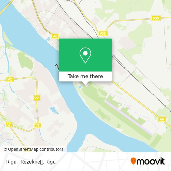 Rīga - Rēzekne🤗 map