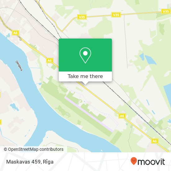 Maskavas 459 map