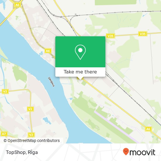 TopShop map