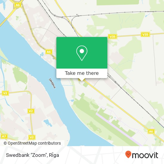 Swedbank "Zoom" map