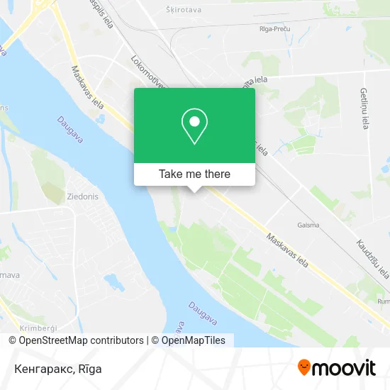 Карта Кенгаракс