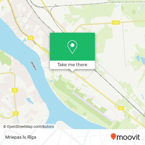 Mriepas.lv map