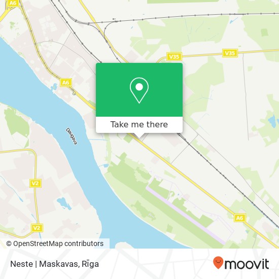Neste | Maskavas map