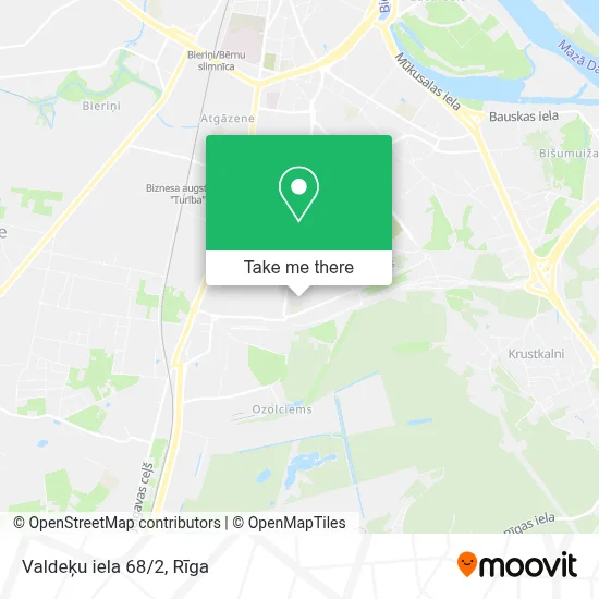 Valdeķu iela 68/2 map