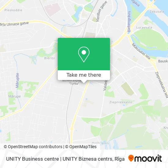 UNITY Business centre | UNITY Biznesa centrs map