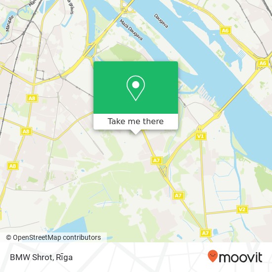 BMW Shrot map