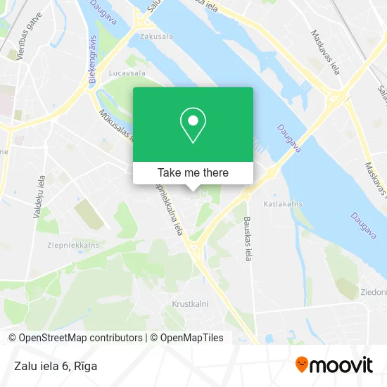Карта Zalu iela 6