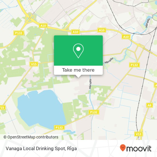 Vanaga Local Drinking Spot map