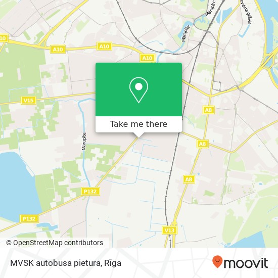 MVSK autobusa pietura map