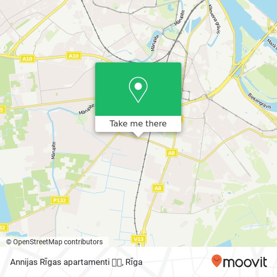 Annijas Rīgas apartamenti 💃🏽 map