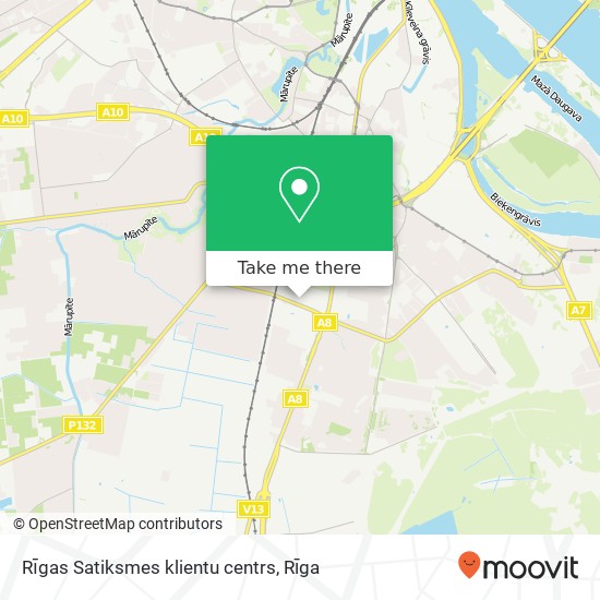 Rīgas Satiksmes klientu centrs map