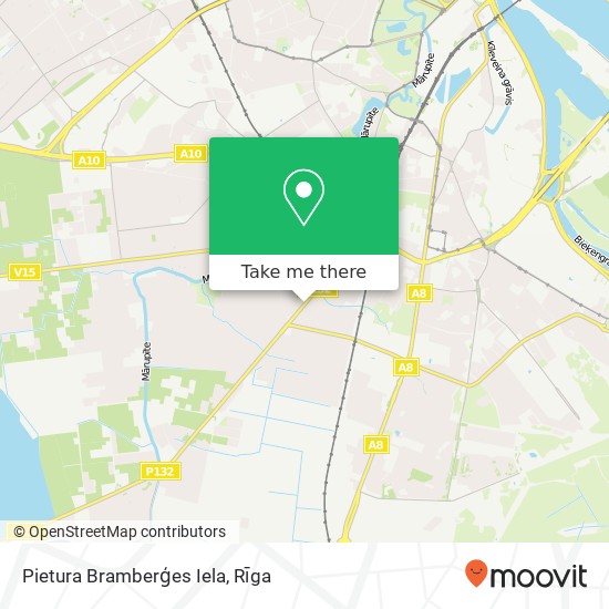 Pietura Bramberģes Iela map