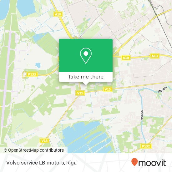 Volvo service LB motors map