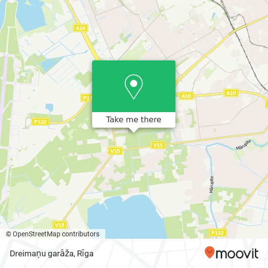 Dreimaņu garāža map