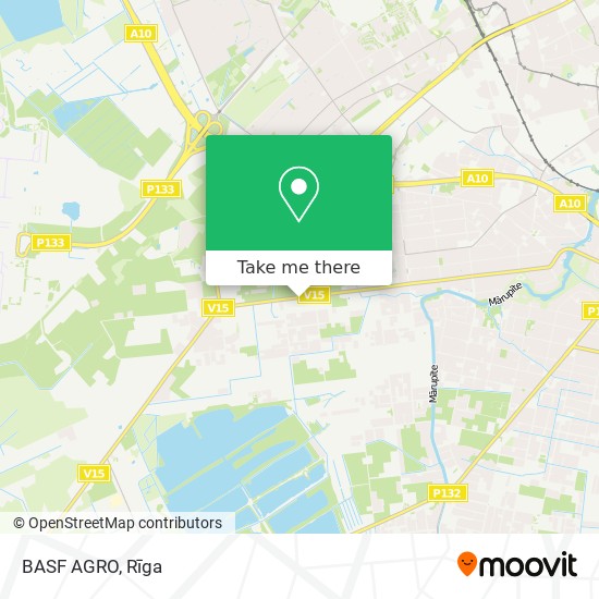 BASF AGRO map