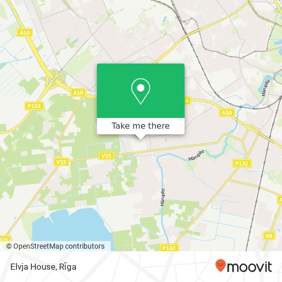 Elvja House map
