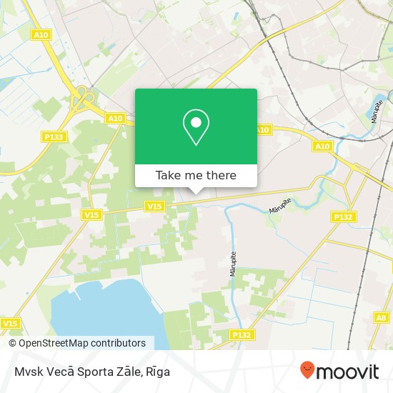 Mvsk Vecā Sporta Zāle map